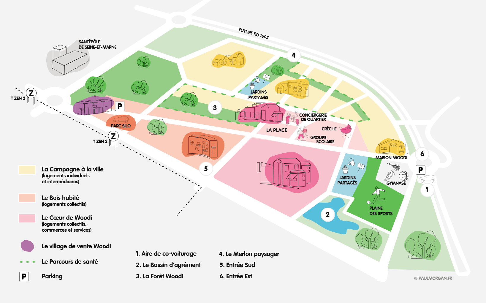 Plan de Quartier Woodi